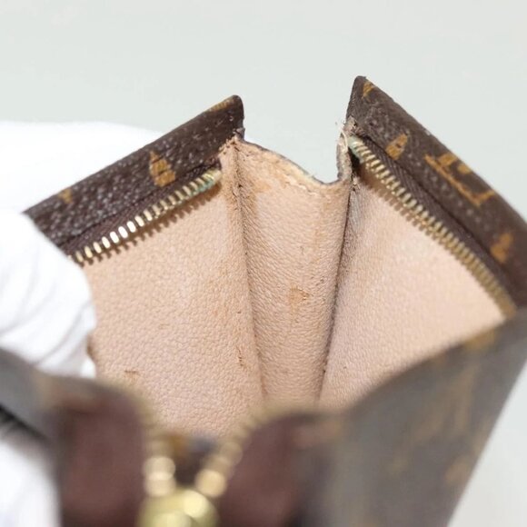 LOUIS VUITTON Monogram Bucket PM Accessory Pouch LV Auth 137669 - Picture 11 of 16